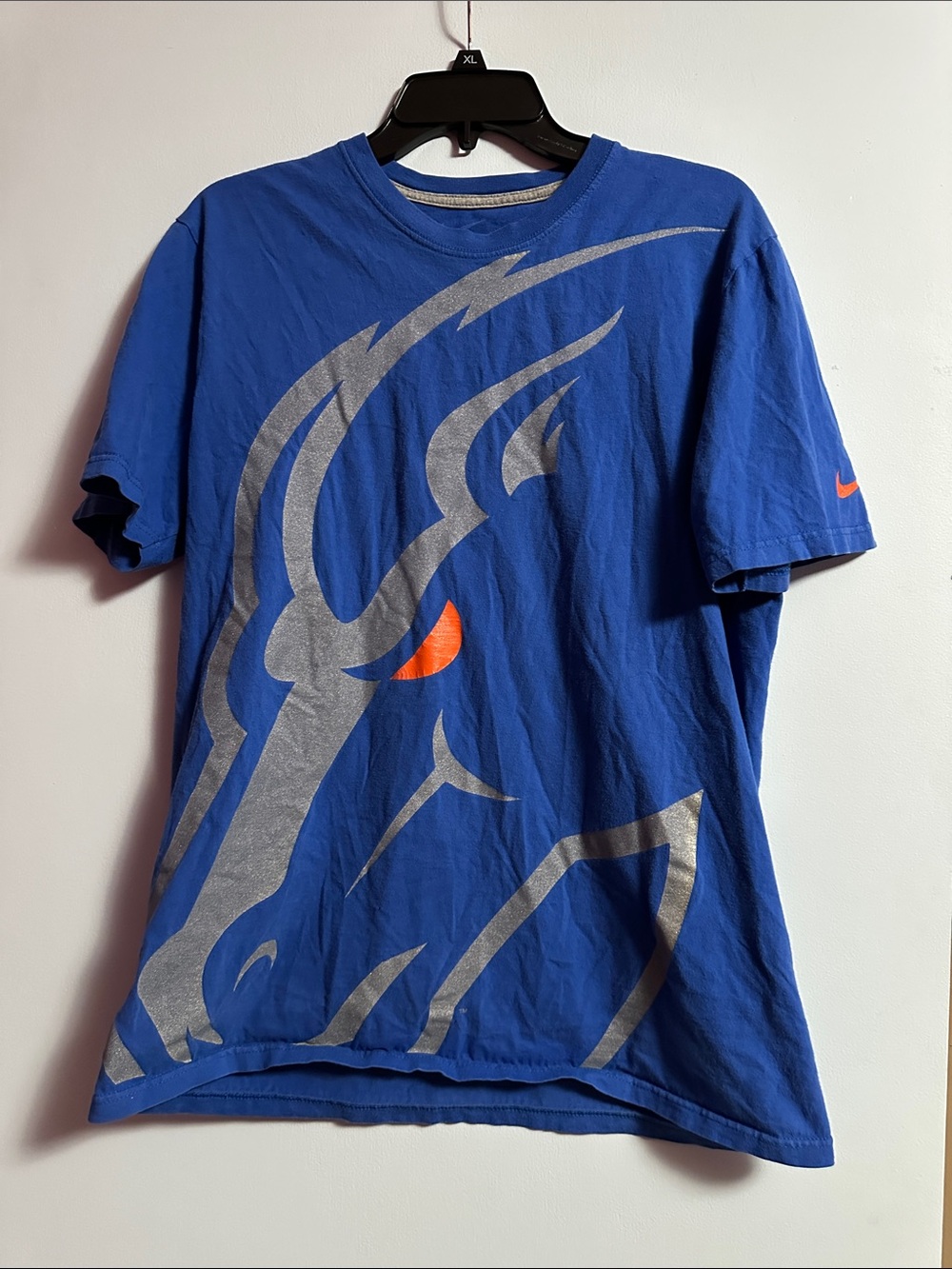 Nike Boise State Royal Blue Short-Sleeve Graphic Tee